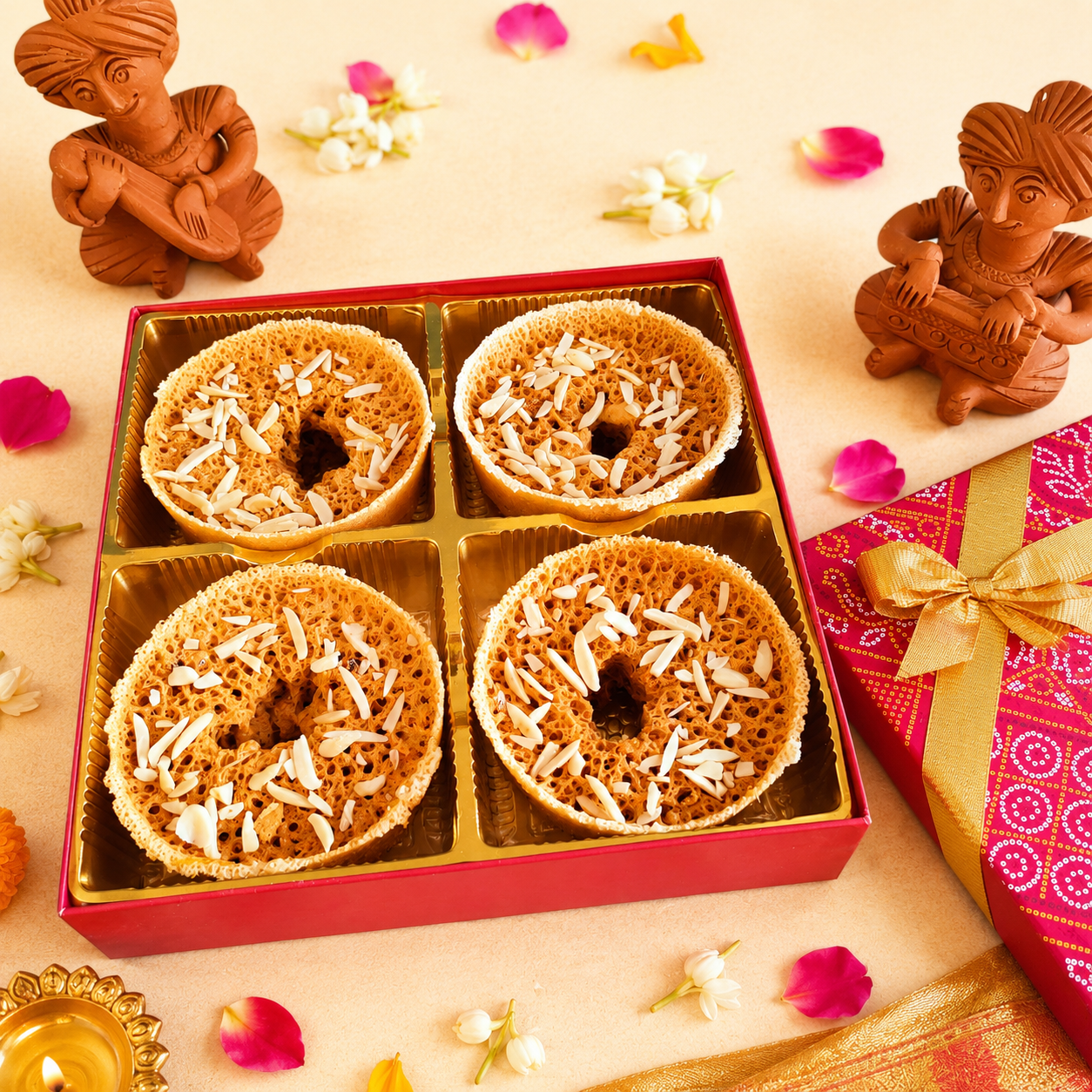 Royal Ghewar Hamper - SweeDesi