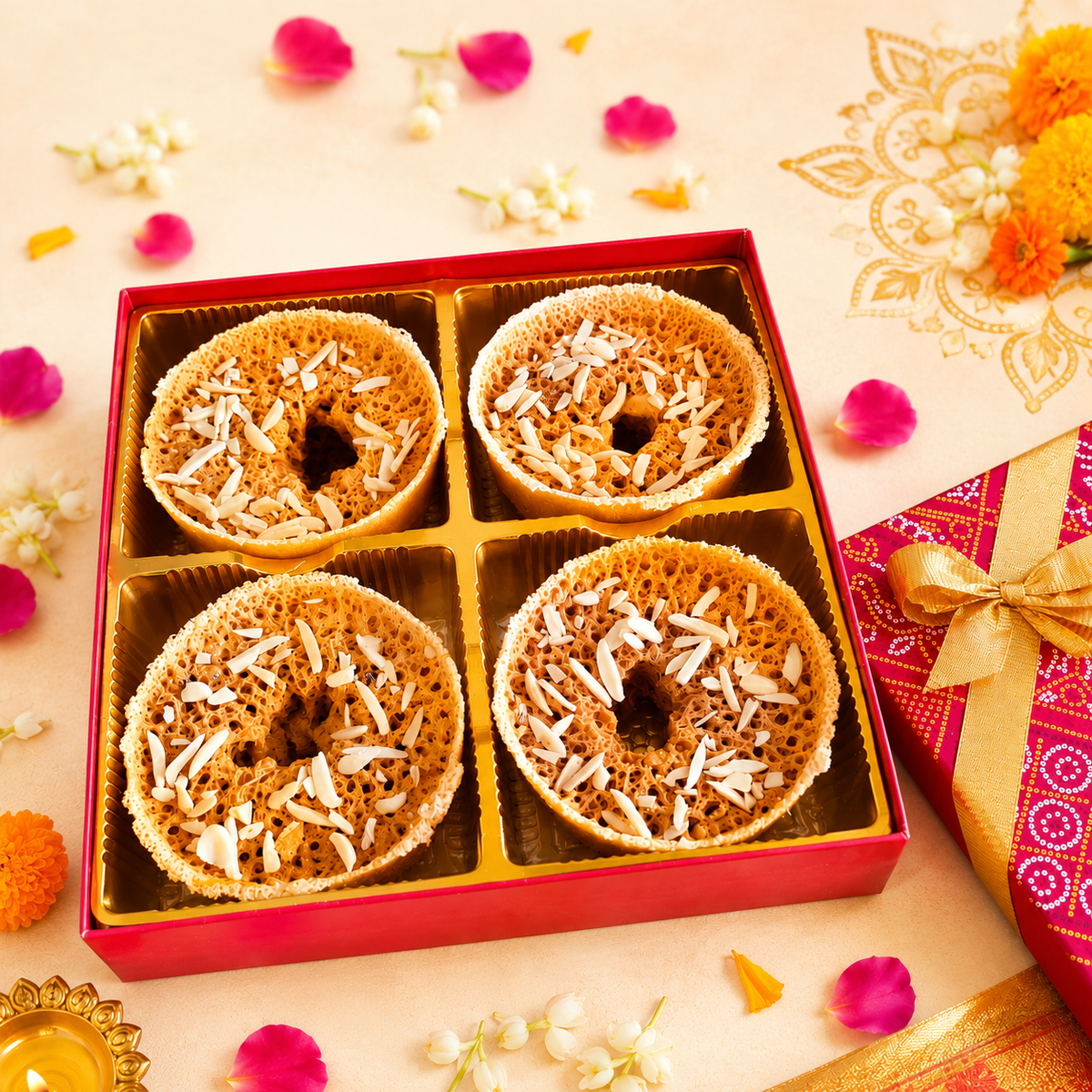 Royal Ghewar Hamper - SweeDesi