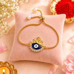 Evil Eye Ganesh Rakhi - SweeDesi