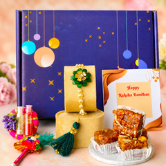 Bandhan Rakhi for Sister Hamper 19 - SweeDesi