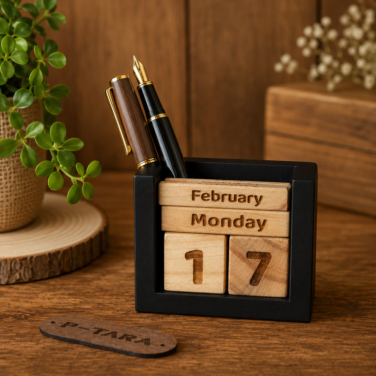 Wooden Calender Set - SweeDesi
