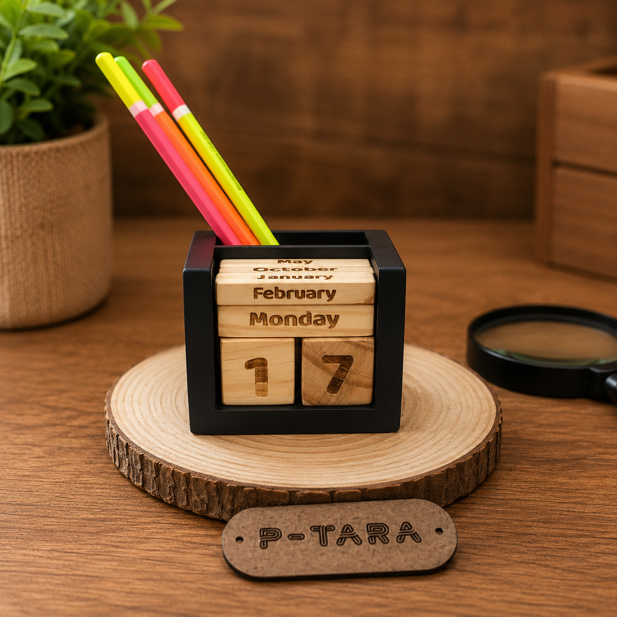Wooden Calender Set - SweeDesi