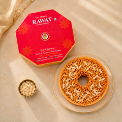Rawat Meetha Ghewar - SweeDesi