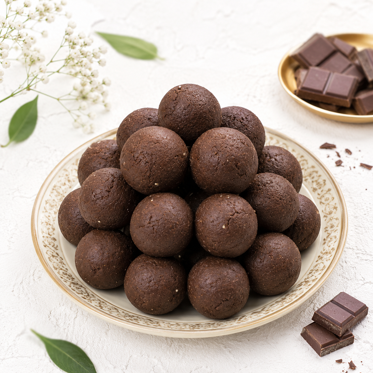 Chocolate Laddu - 500gm - SweeDesi
