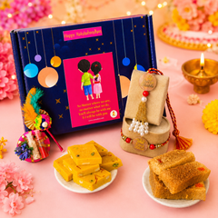 Bandhan Bhai - Bhabhi Rakhi Hamper 25 - SweeDesi