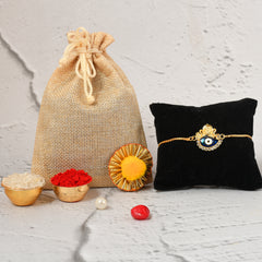 Evil Eye Ganesh Rakhi