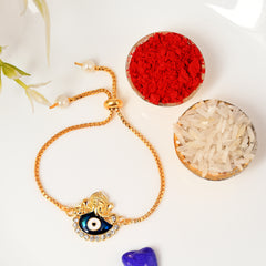Evil Eye Ganesh Rakhi