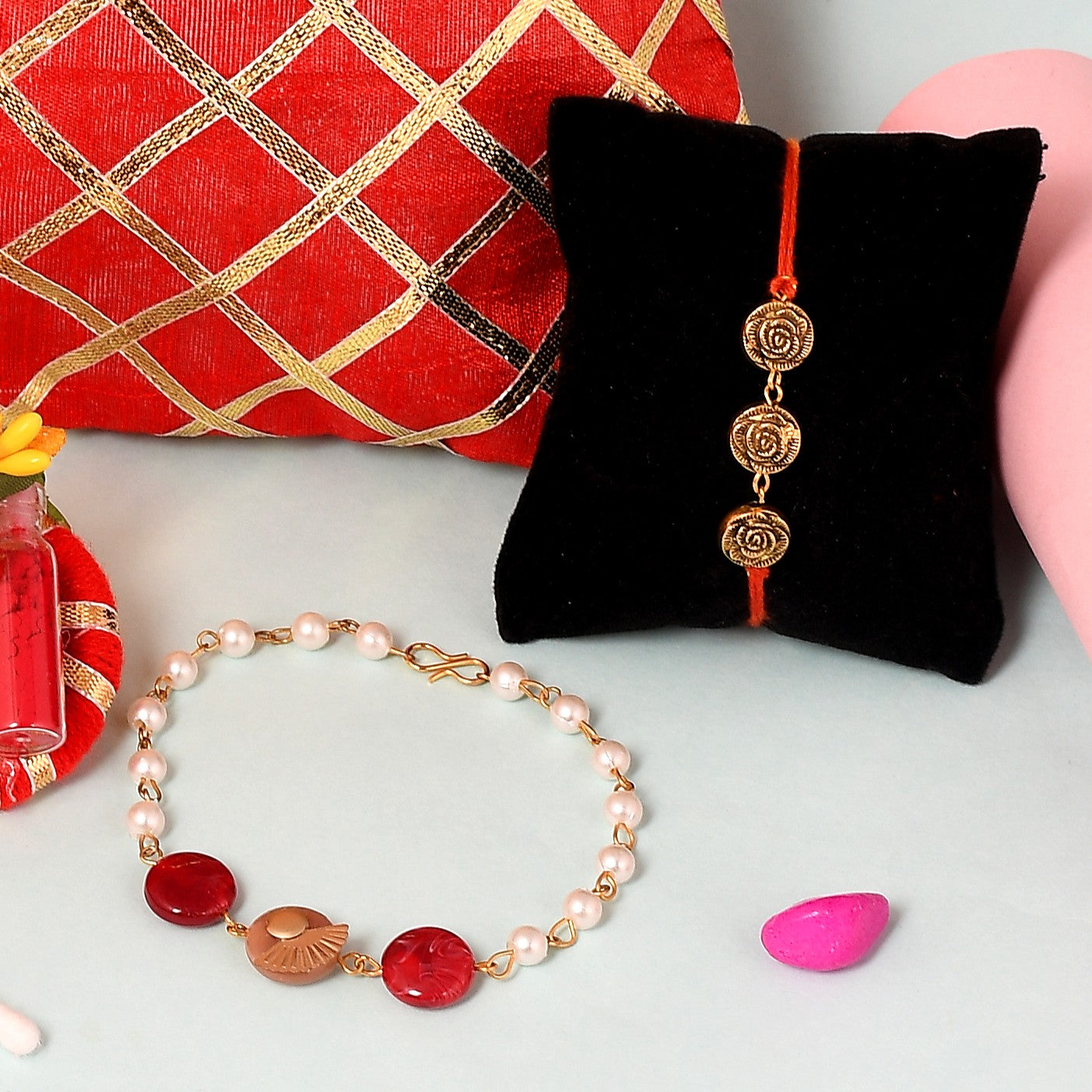 Bandhan Kalangi Rakhi Set