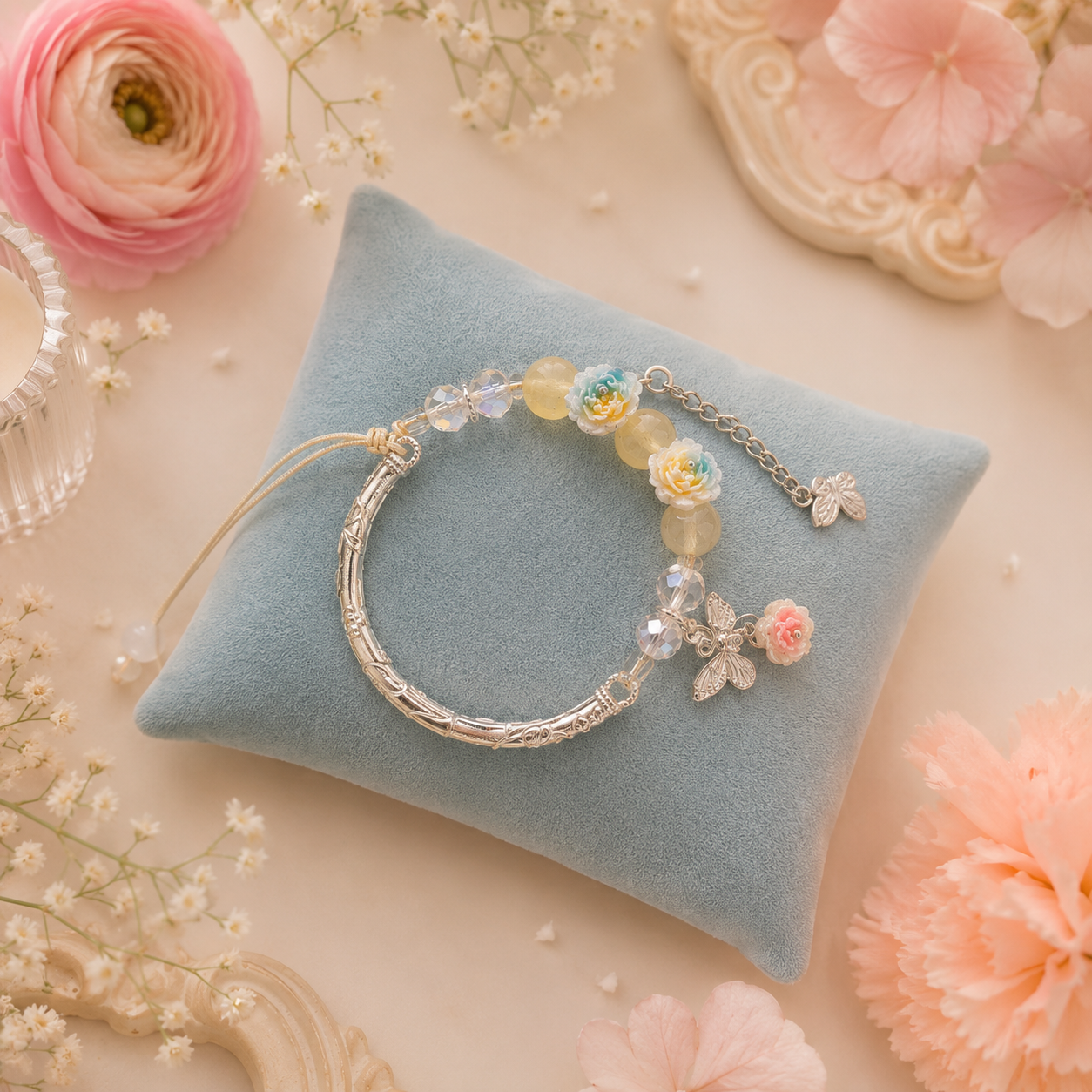 Bloom & Flutter Rakhi - SweeDesi