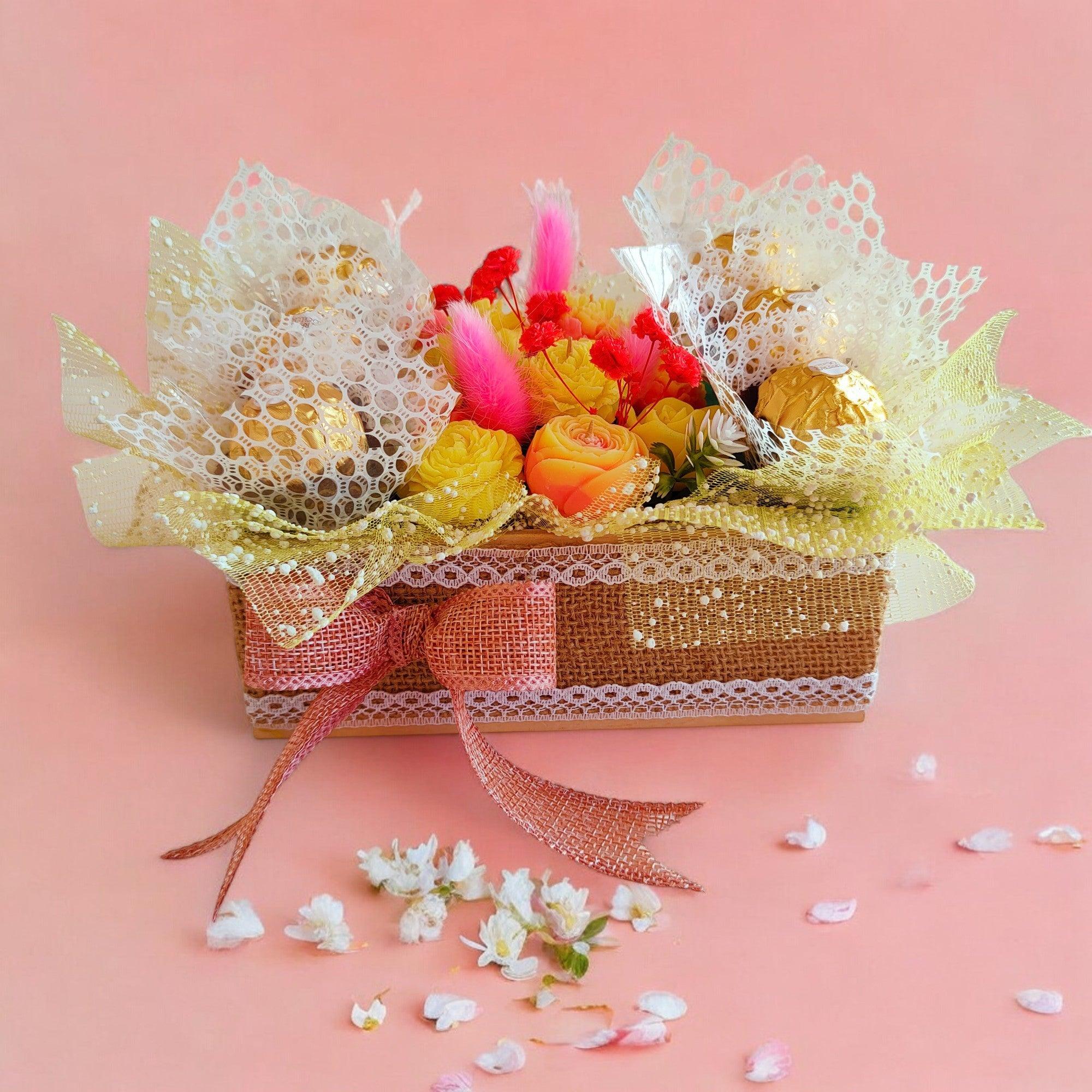 Ferrero Rocher Flower Bouquet Elegant - SweeDesi