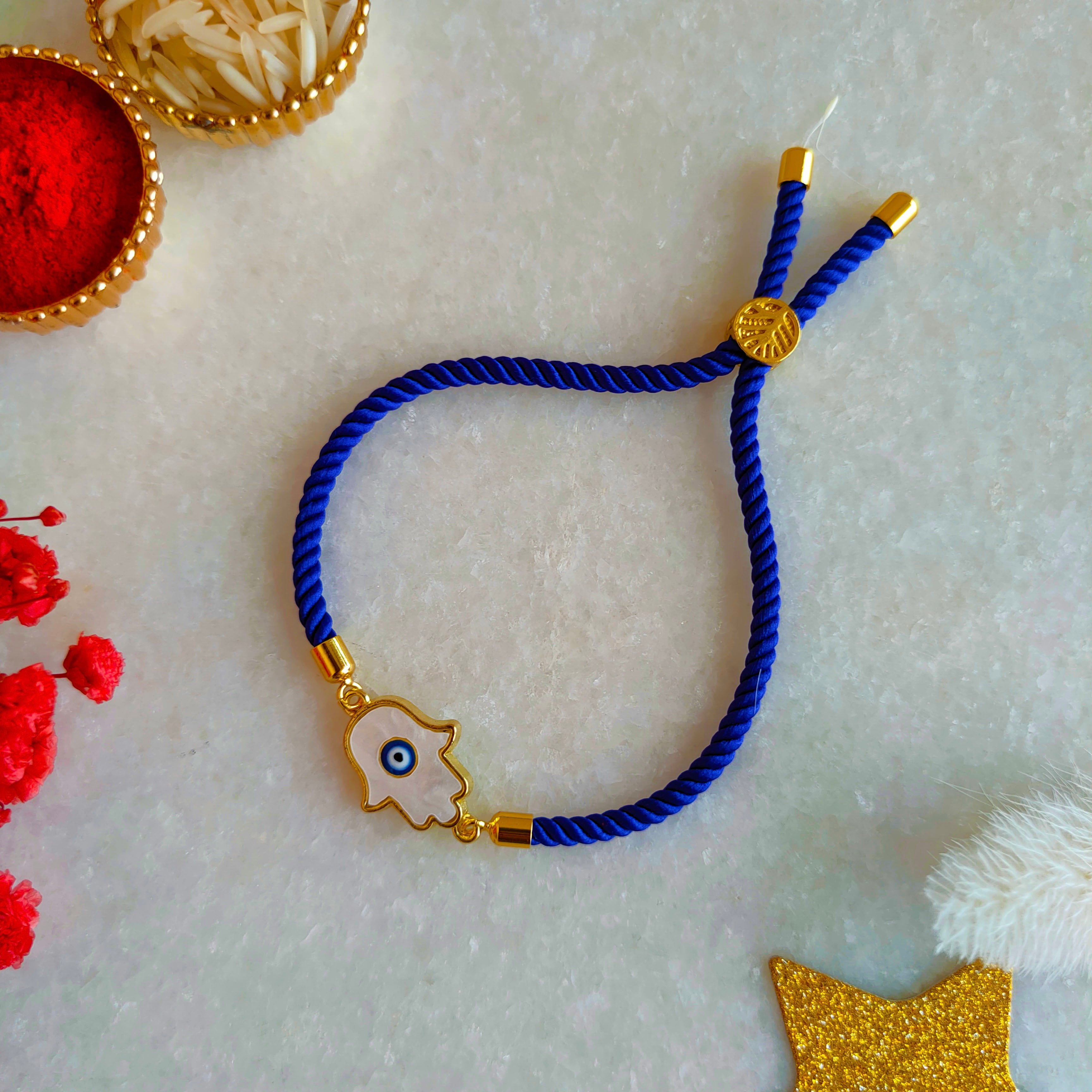Evil Eye Humsa Rakhi