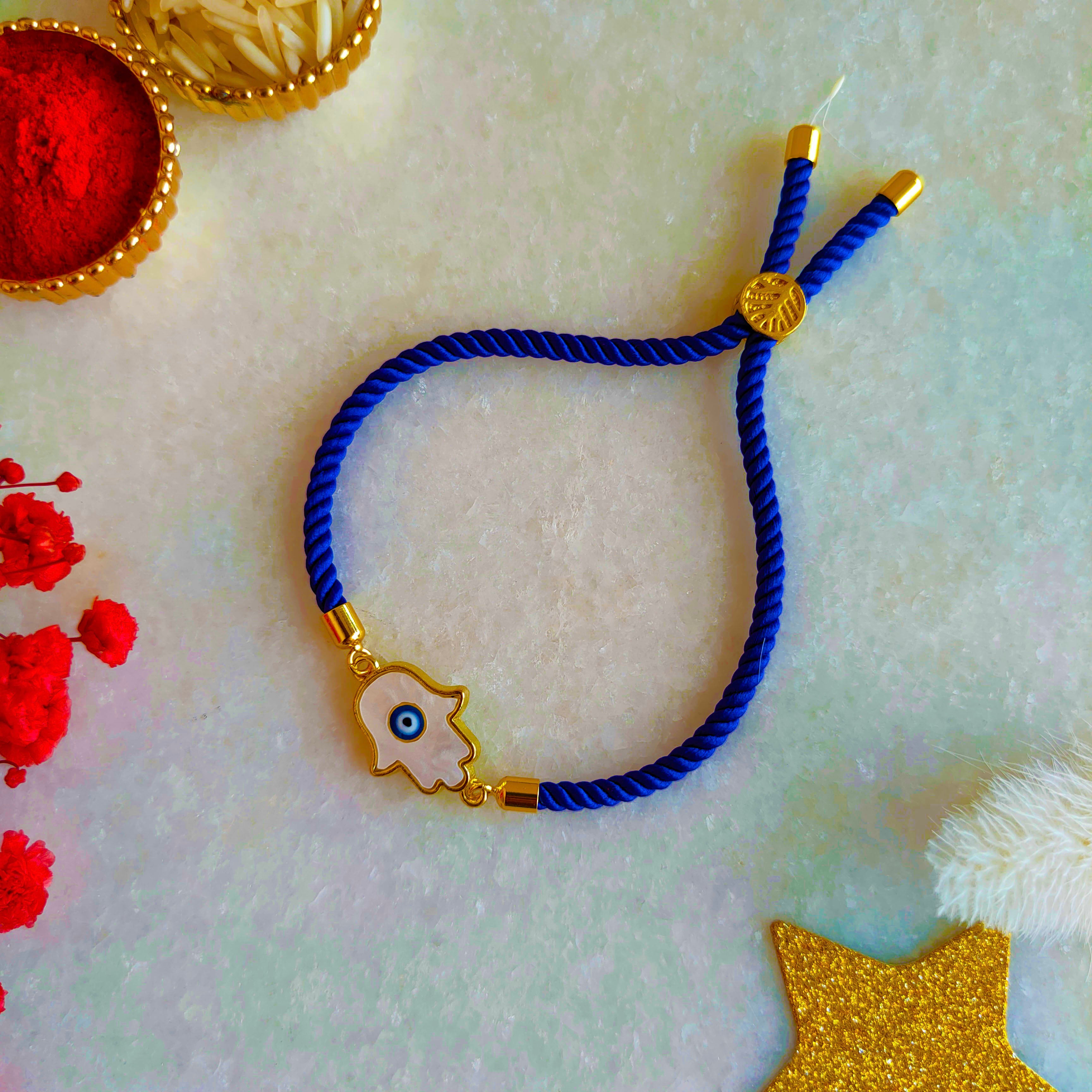 Evil Eye Humsa Rakhi