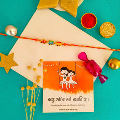 Kids Toy Train Ties Rakhi