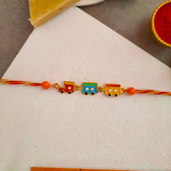 Kids Toy Train Ties Rakhi