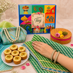 Golden Teej Hamper - SweeDesi