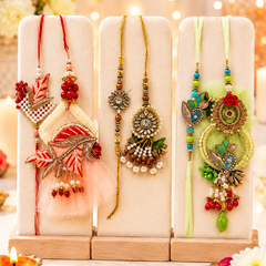 Together Forever Rakhi Set - SweeDesi