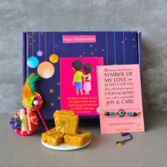Bandhan Bhai - Bhabhi Rakhi Hamper 24 - SweeDesi