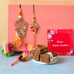 Bandhan Bhai - Bhabhi Rakhi Hamper 5 - SweeDesi