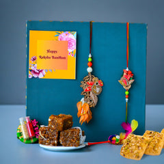 Bandhan Bhai - Bhabhi Rakhi Hamper 6 - SweeDesi
