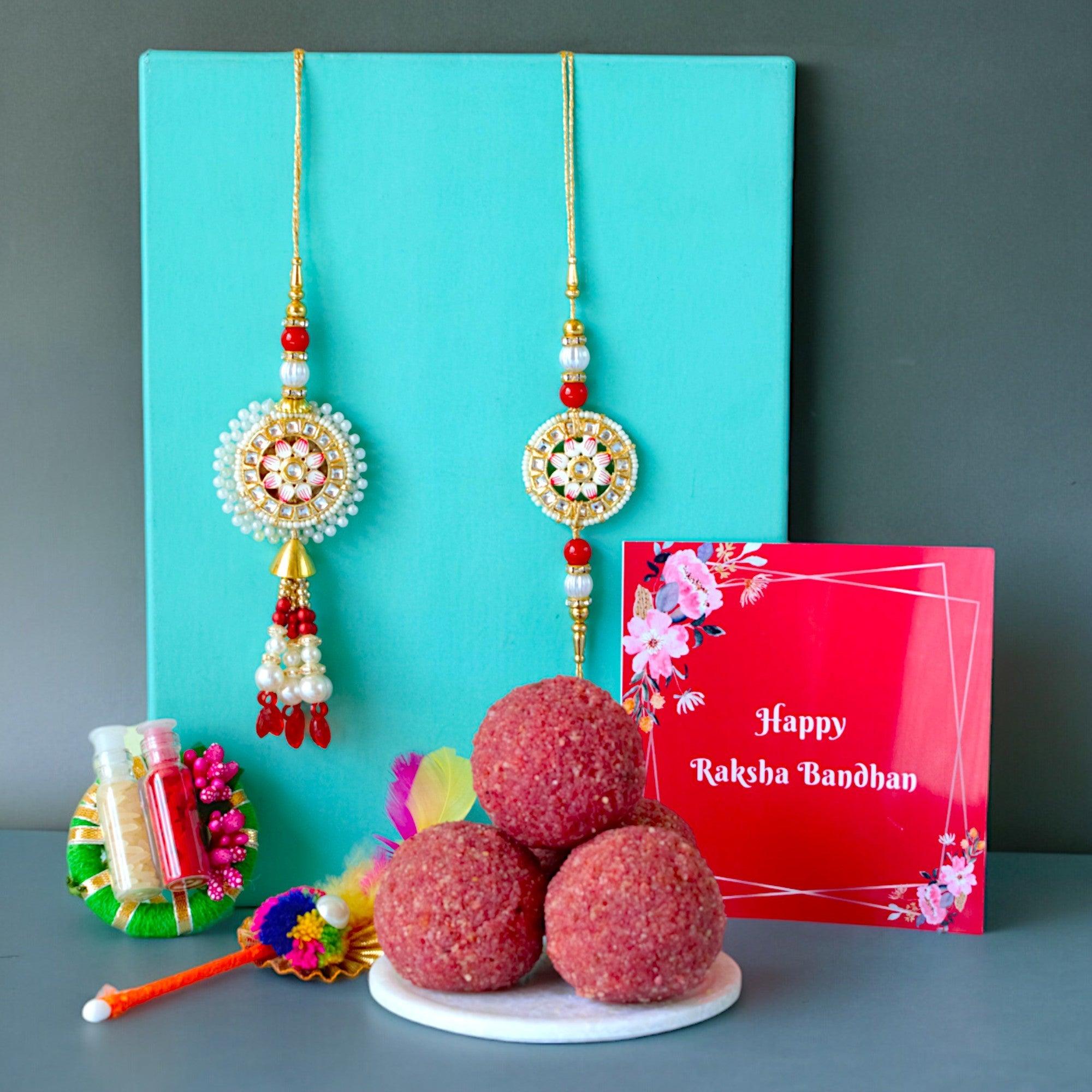 Bandhan Bhai-Bhabhi Rakhi Hamper 8 - SweeDesi