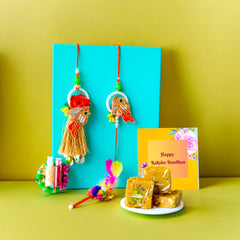 Bandhan Bhai - Bhabhi Rakhi Hamper 9 - SweeDesi