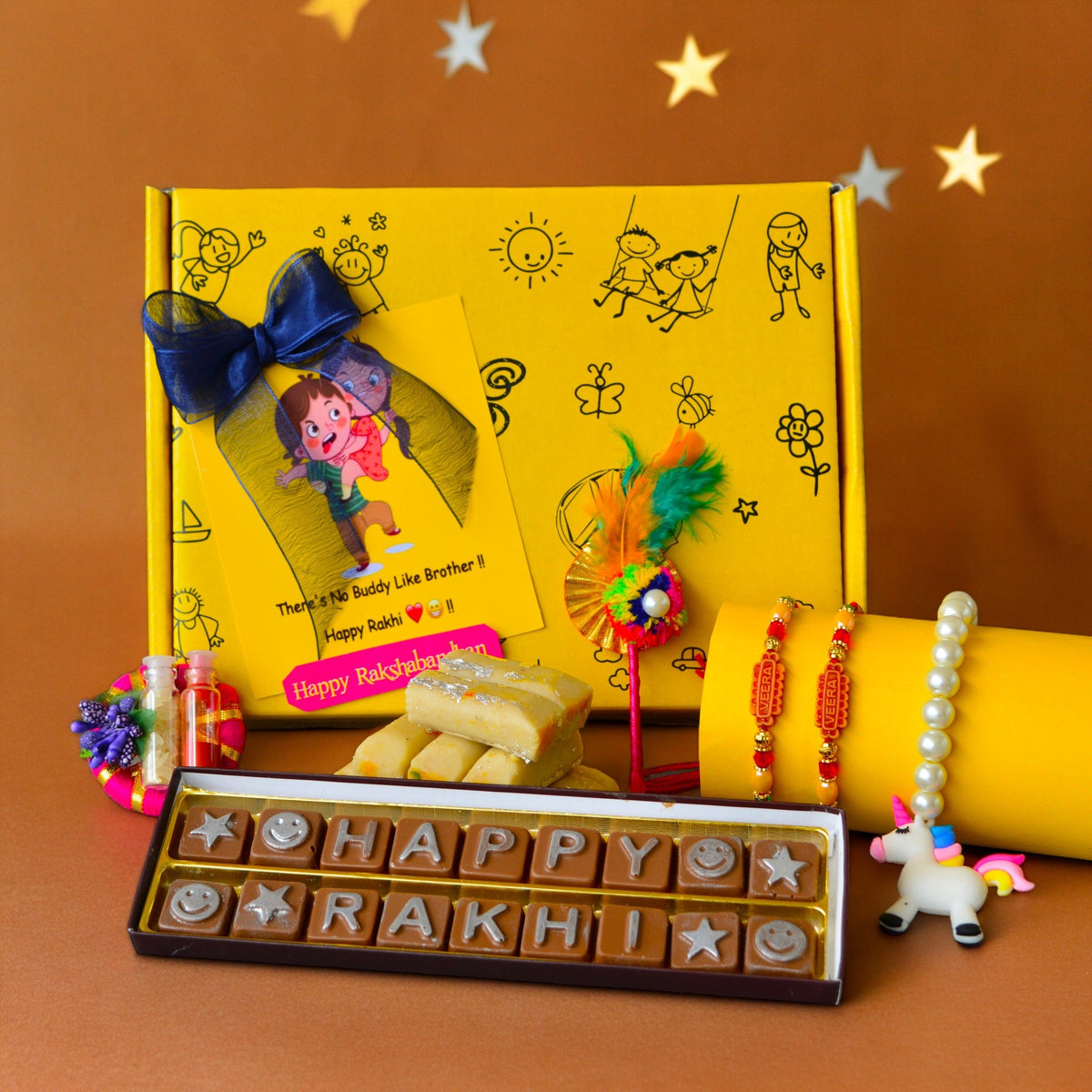 Bandhan Kids Rakhi Hamper 29 - SweeDesi