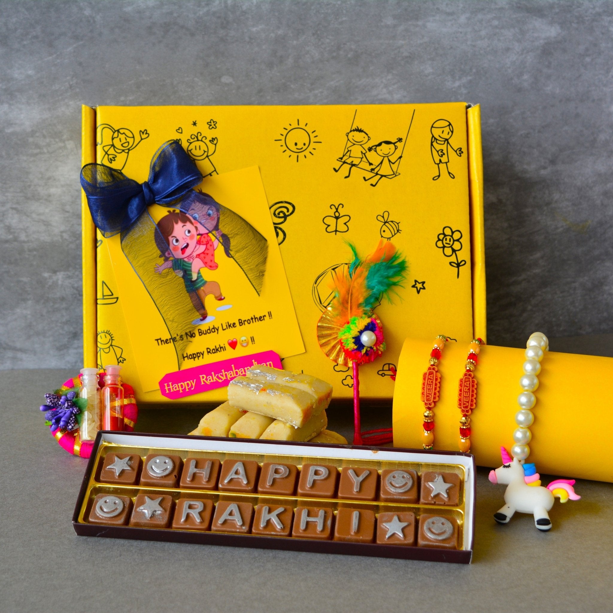 Bandhan Kids Rakhi Hamper 29 - SweeDesi
