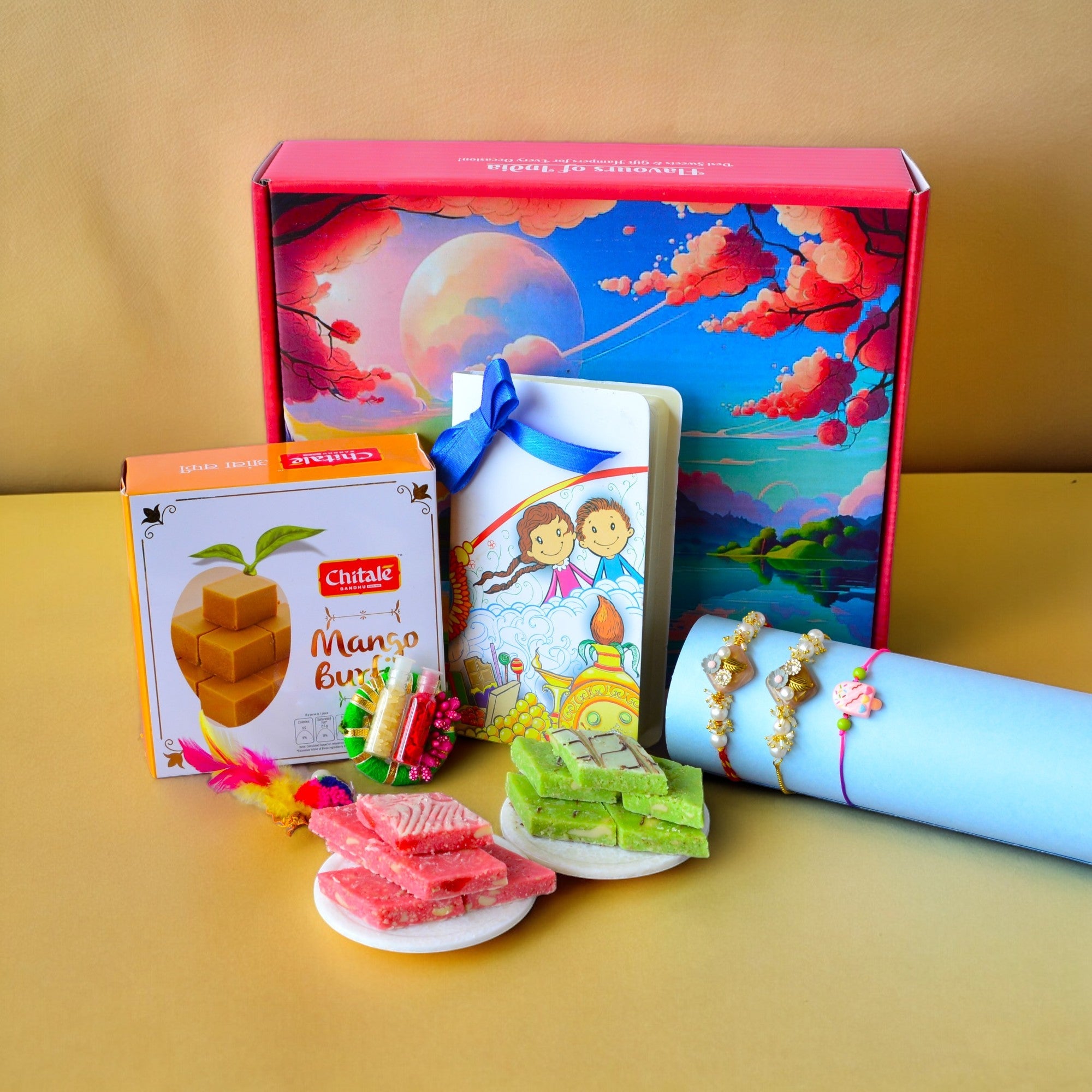 Bandhan Rakhi Hamper 33 - SweeDesi