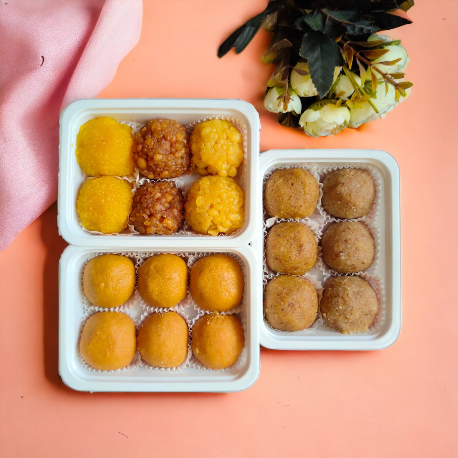 7 Heaven Laddu Box - SweeDesi