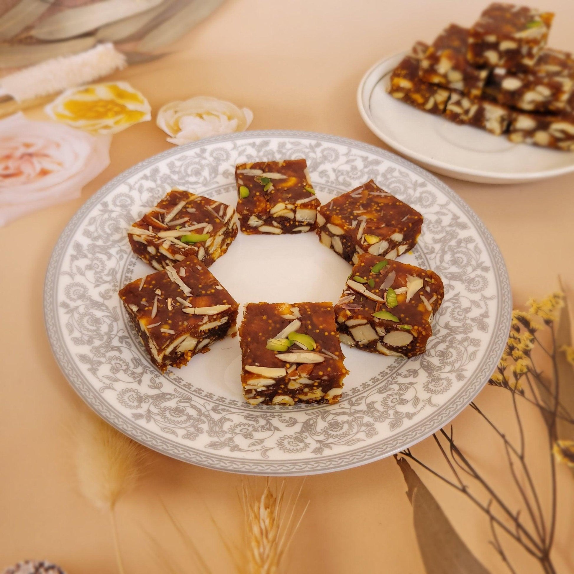 Anjeer Dryfruit Barfi - 400gm - SweeDesi