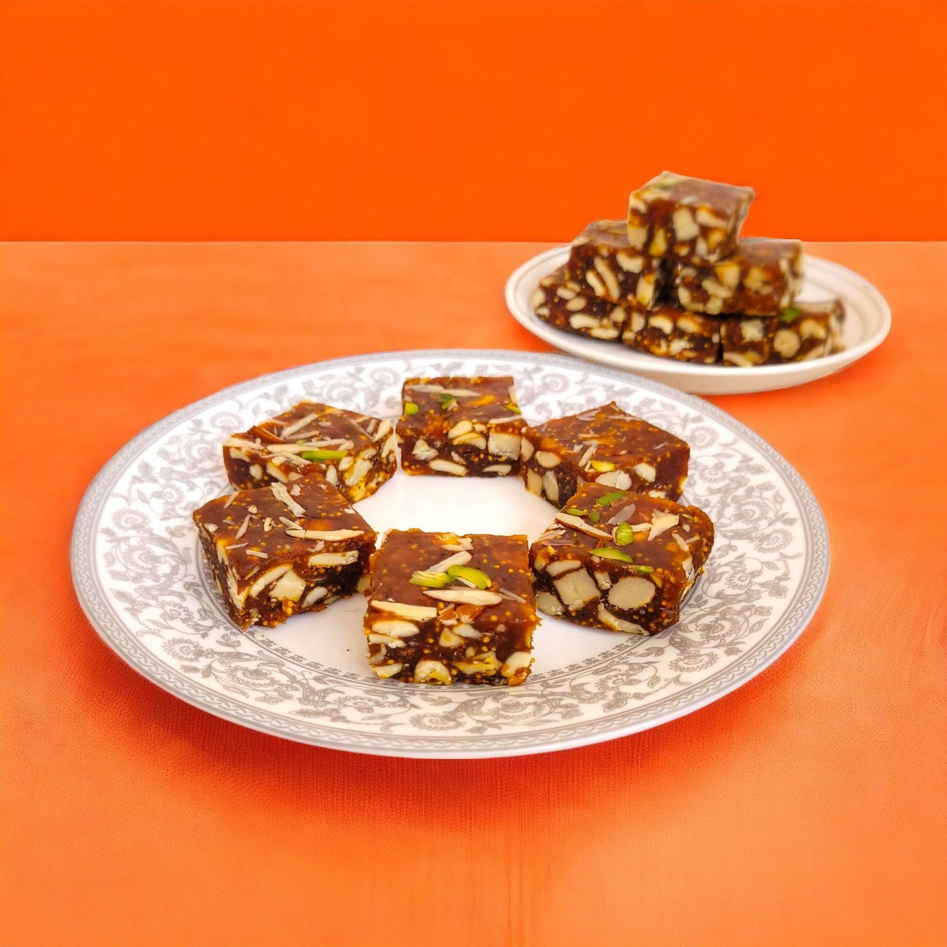 Anjeer Dryfruit Barfi - 400gm - SweeDesi