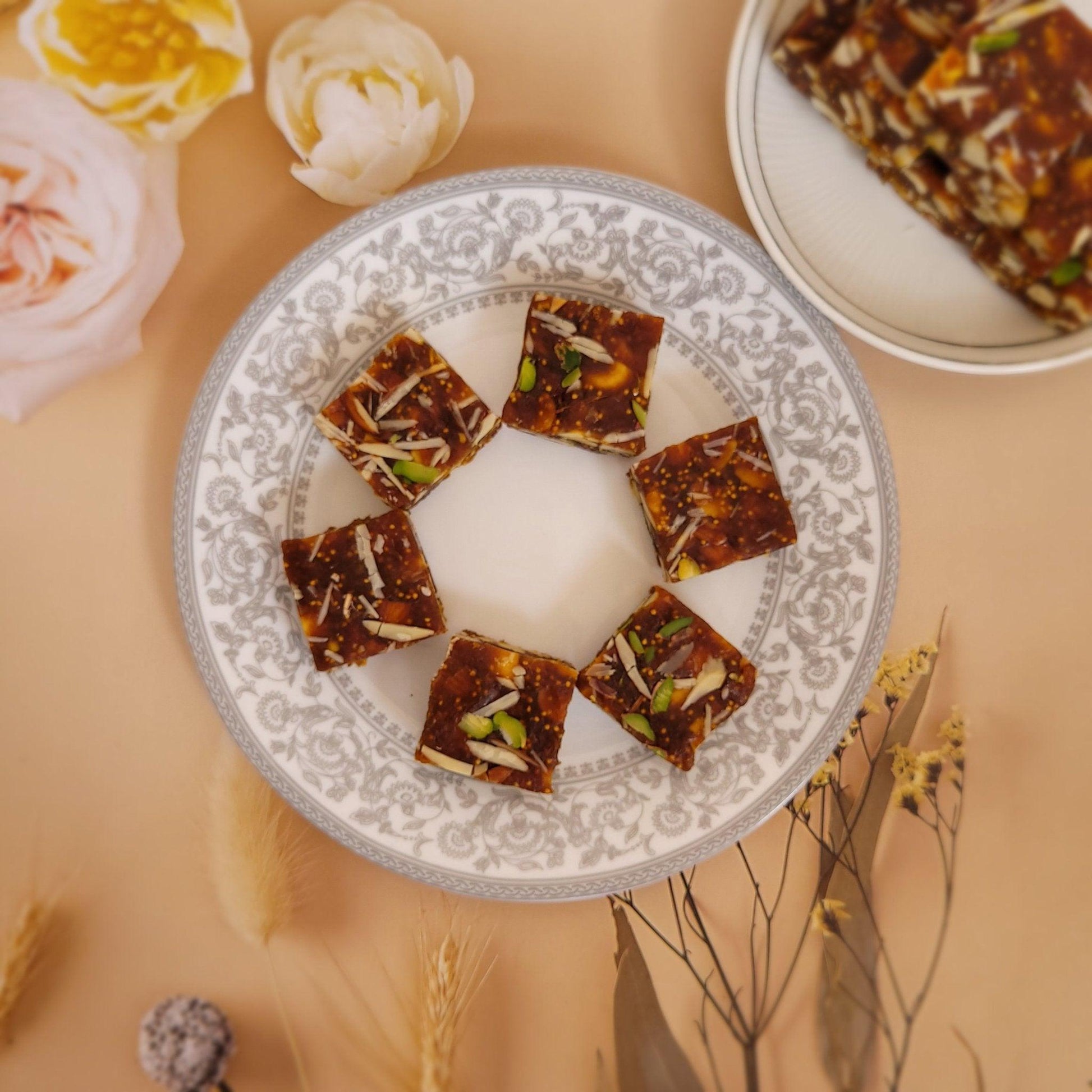 Anjeer Dryfruit Barfi - 400gm - SweeDesi
