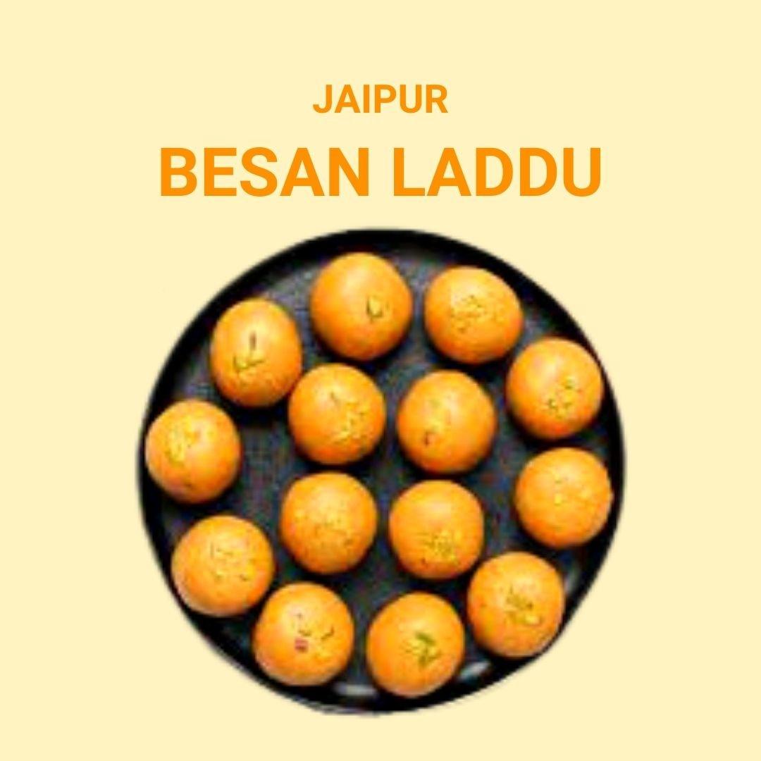 Besan Laddu - SweeDesi