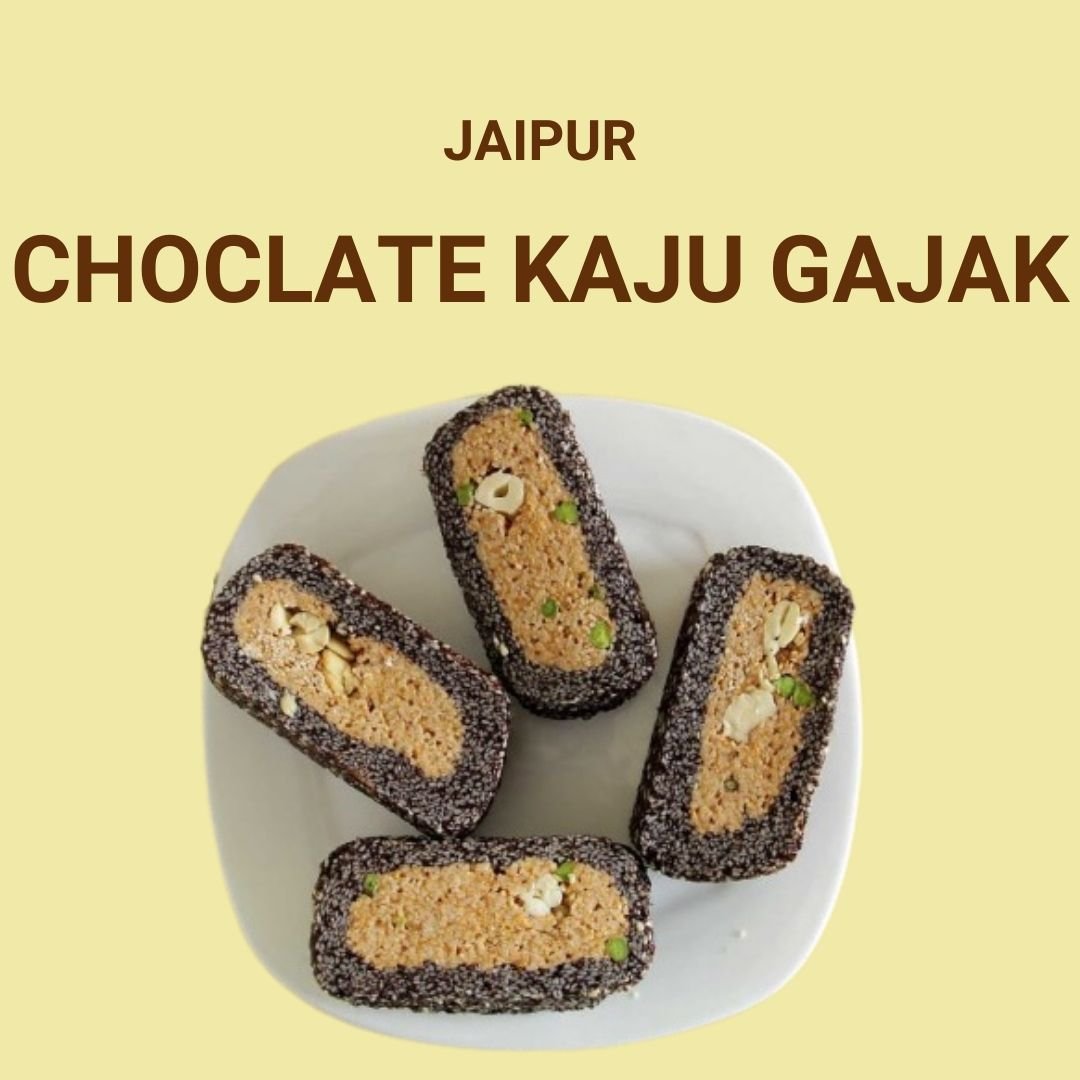 Chocolate Kaju Gajak - SweeDesi