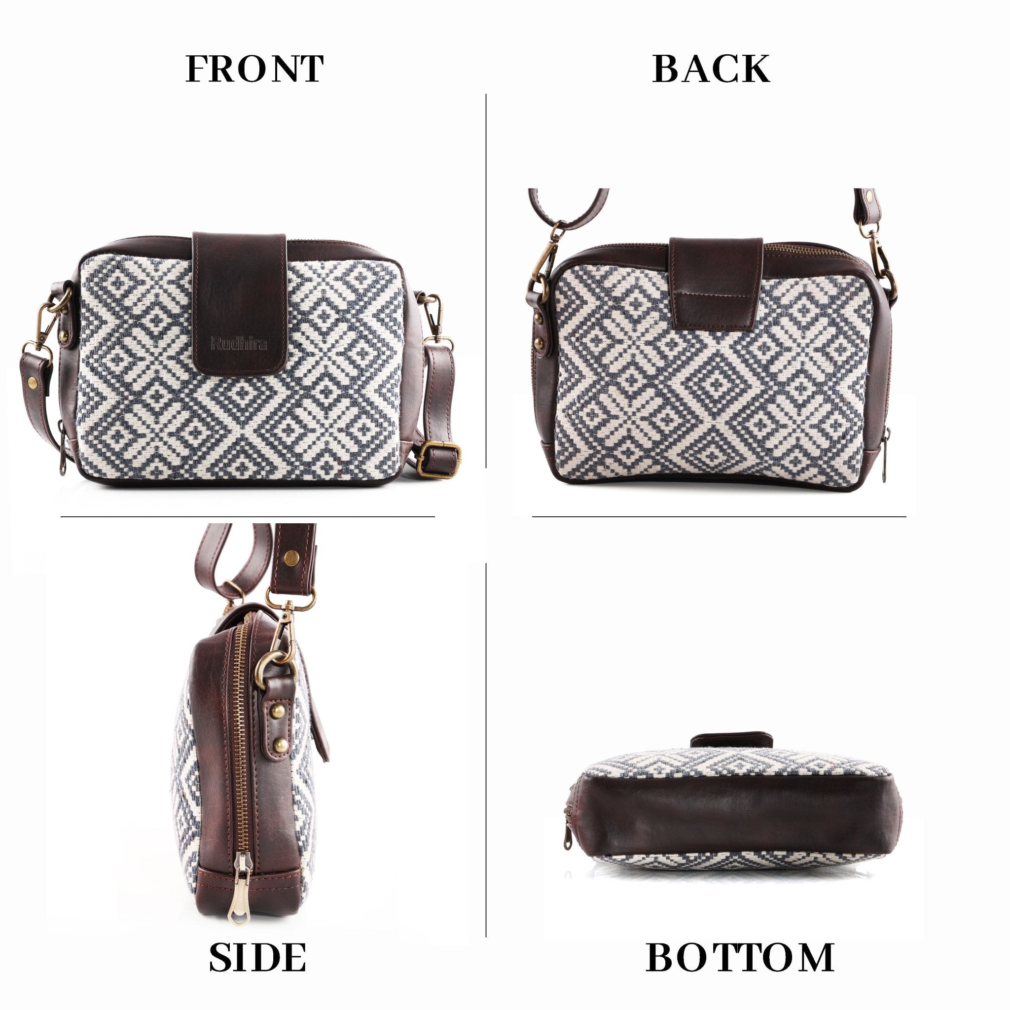 Cute Leather Womens Small Box Crossbody Bag Purse Zipper Shoulder Bag for  Women | Shoulder bag, Leather women, Bags