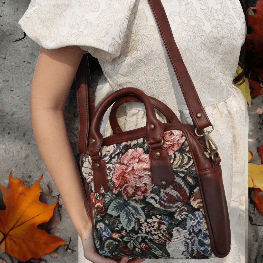 Floral Print Satchel bag - SweeDesi