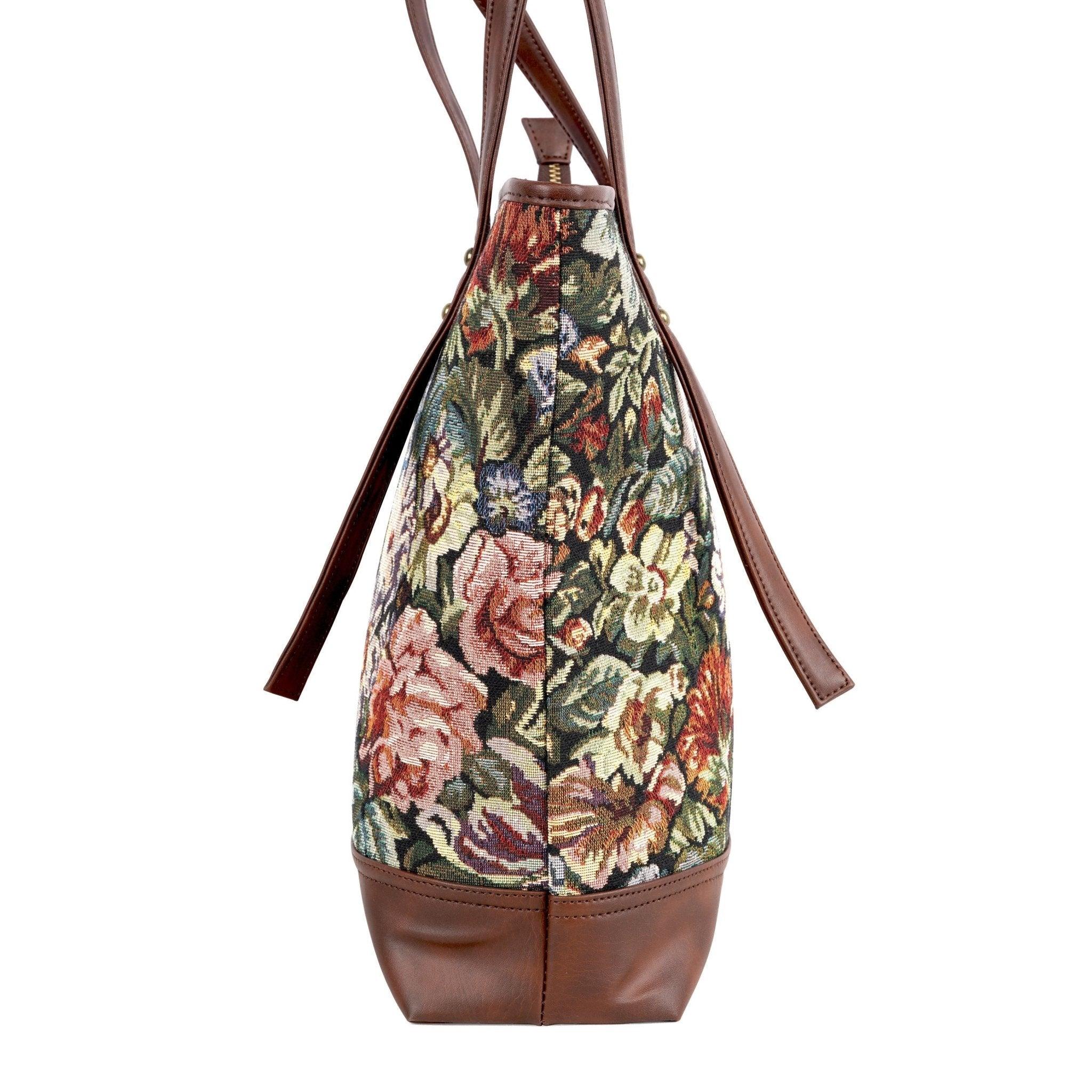 Floral Print Tote Bag - SweeDesi