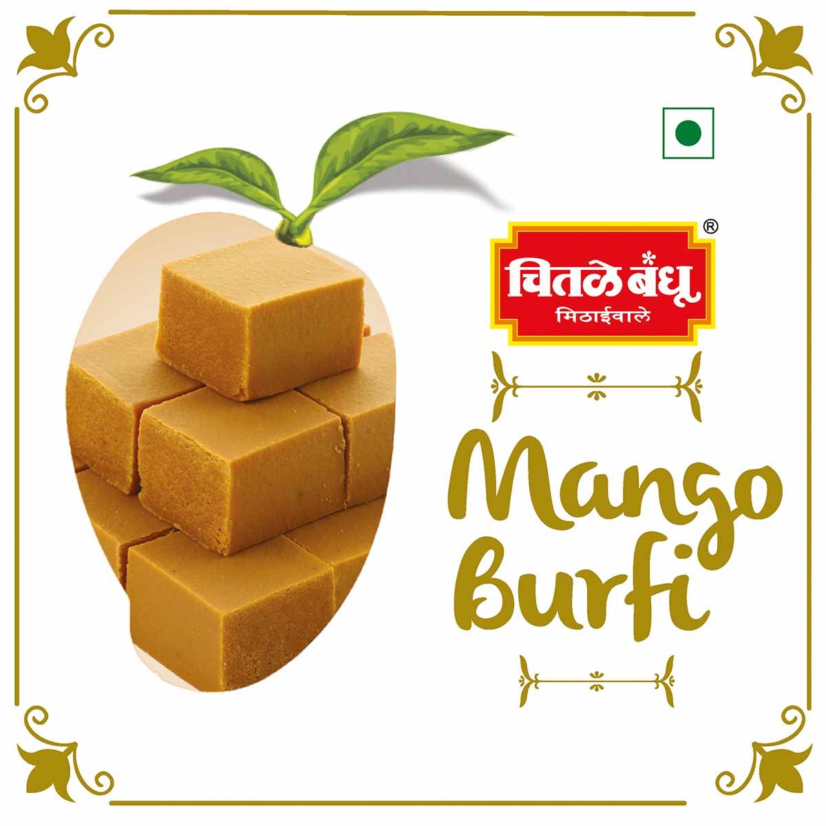 Mango Burfi - SweeDesi