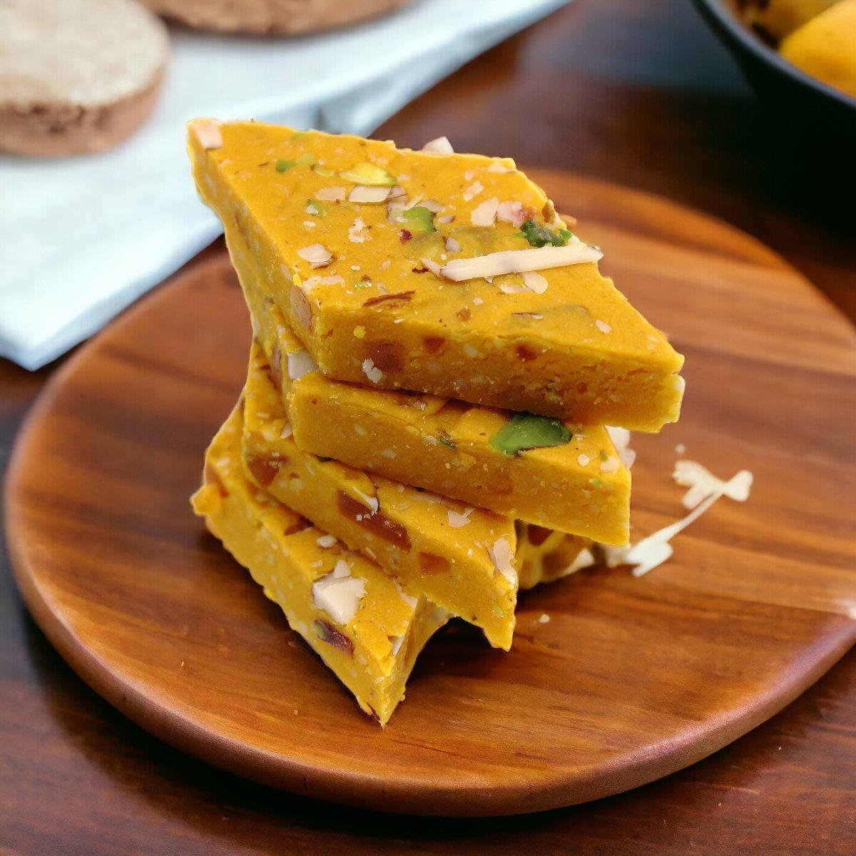 Mango Kaju Katli - 400gm - SweeDesi