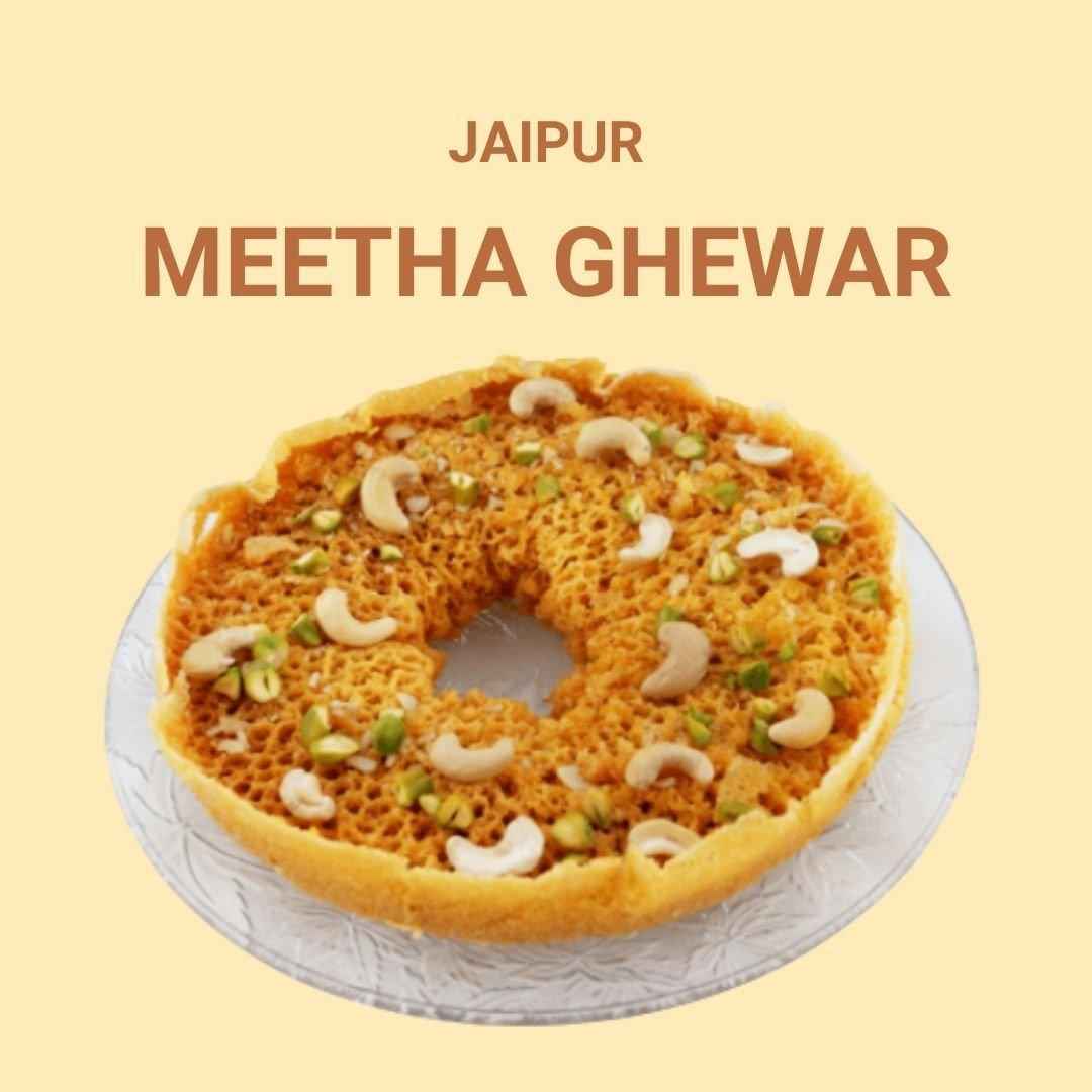 Gewar Raja SweeDesi's Meetha Ghewar - Authentic Taste of Jaipur