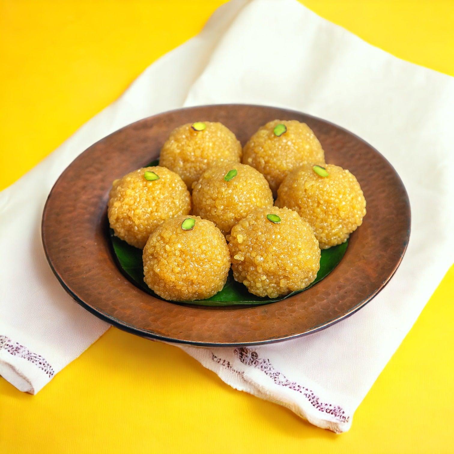Motichur Laddu - 400gm - SweeDesi