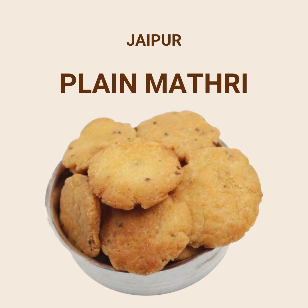 Plain Mathri - 250gm - SweeDesi