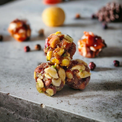 Roasted Dryfruit Laddu - 400gm - SweeDesi