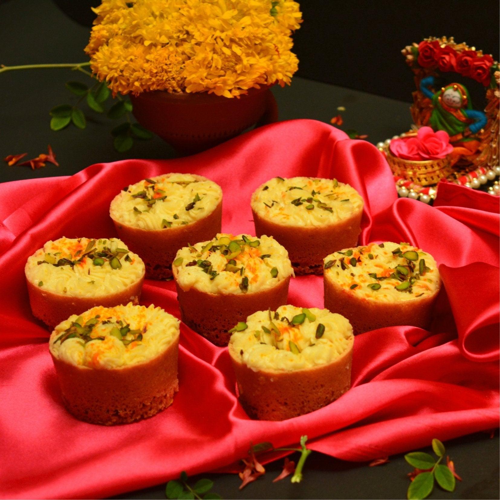 Tiny Malai Ghewar - DIY - SweeDesi