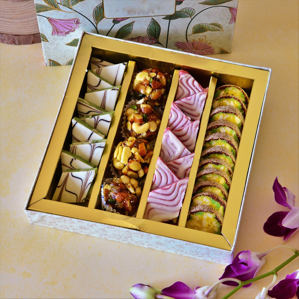 Assorted Sweet Box - Hand-Picked Indian Sweets | 650g