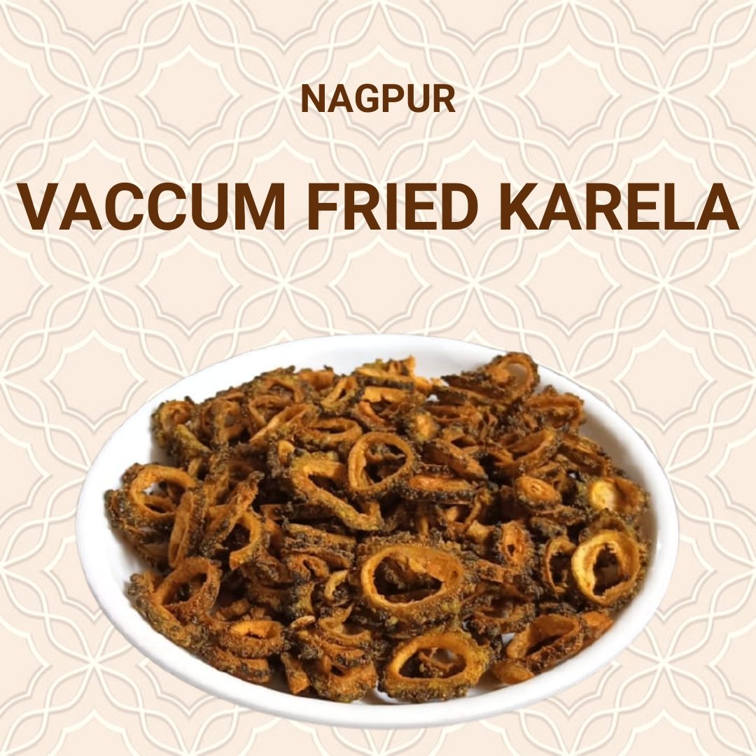 Vaccum Fried Karela - SweeDesi